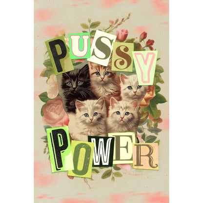 Puzzle 1000 pièces - Pussy PowerLa Puzzlerie