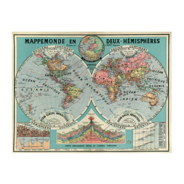 Puzzle Mappemonde